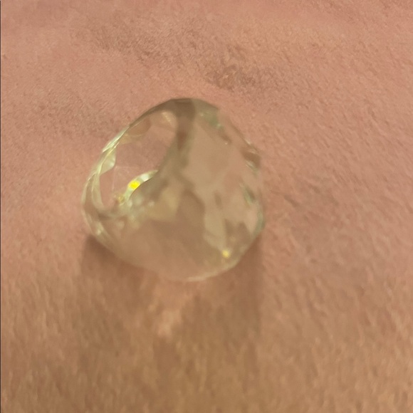 21# Clear Geometric Statement Ring - Picture 9 of 10